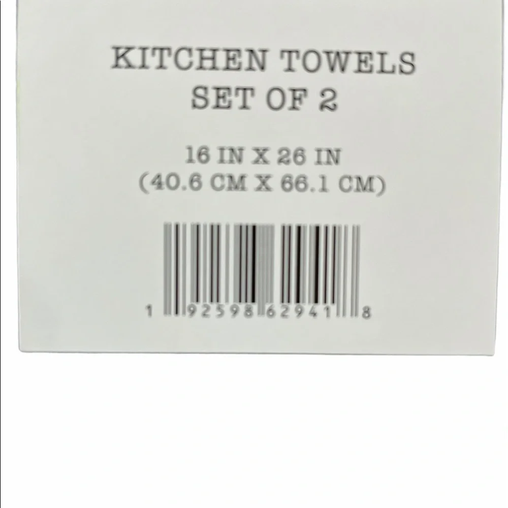 NEW 👻Rae Dunn HOME SWEET HAUNTED HOME👻 Set of 2 Kitchen Towels